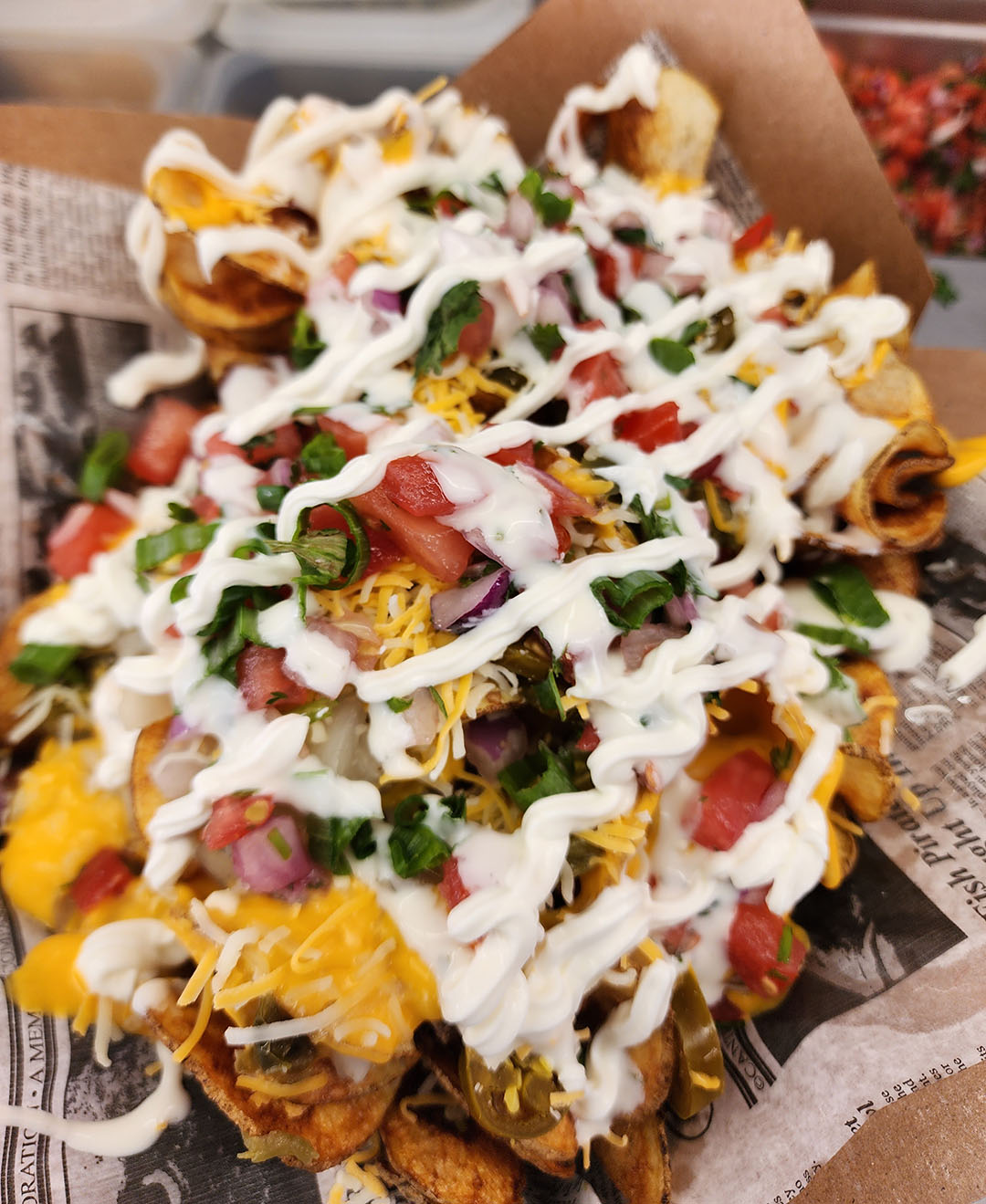 Caseys Concesions Rosies Nachos Carnival Eats